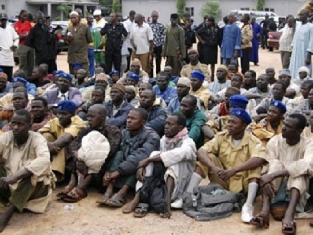 Handling surrendering Boko Haram terrorists in Borno