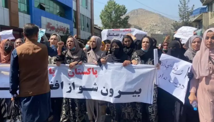Hundreds protest in Kabul against Pakistan involvement in Afghanistan