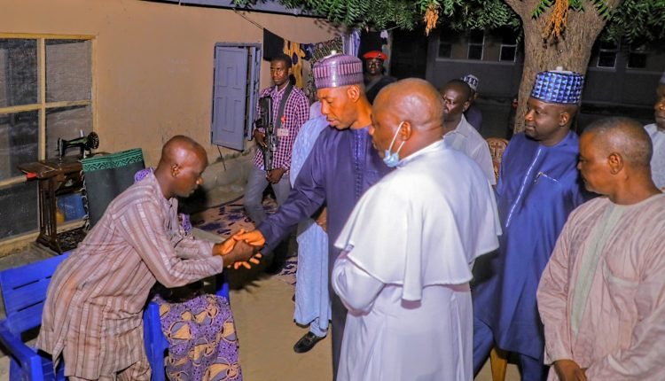 Maiduguri Church Violence: Borno Governor Zulum Visits Pastor Whose Son was Killed