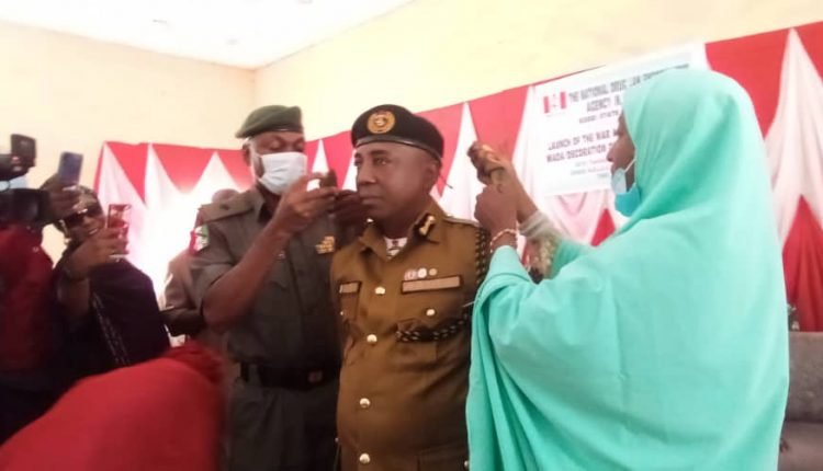 NDLEA decorates 68 promoted officers, launches war against drug abuse in Kebbi