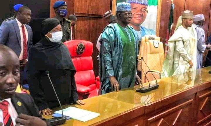 GOV MATAWALLE SWEARS IN NEW SSG, HEAD OF SERVICE, COMMISSIONERS, OTHERS