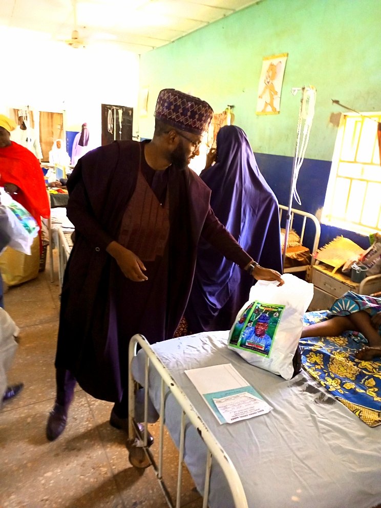 Yazid Danfulani Trust Fund distributes nutrition diets to pediatric patients in Zamfara