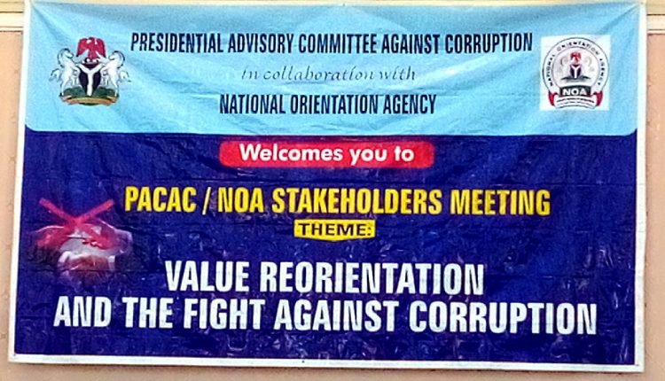 PACAC ,NOA partner in fight against corruption in 21 LGAs in Kebbi