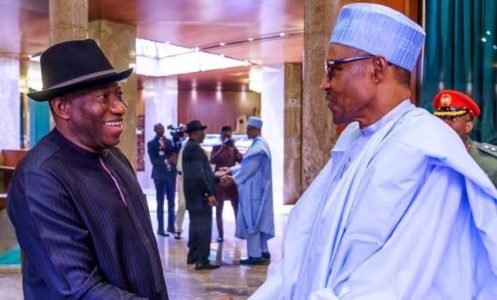 Peace Missions: Buhari meets ex-President Jonathan in Aso Rock