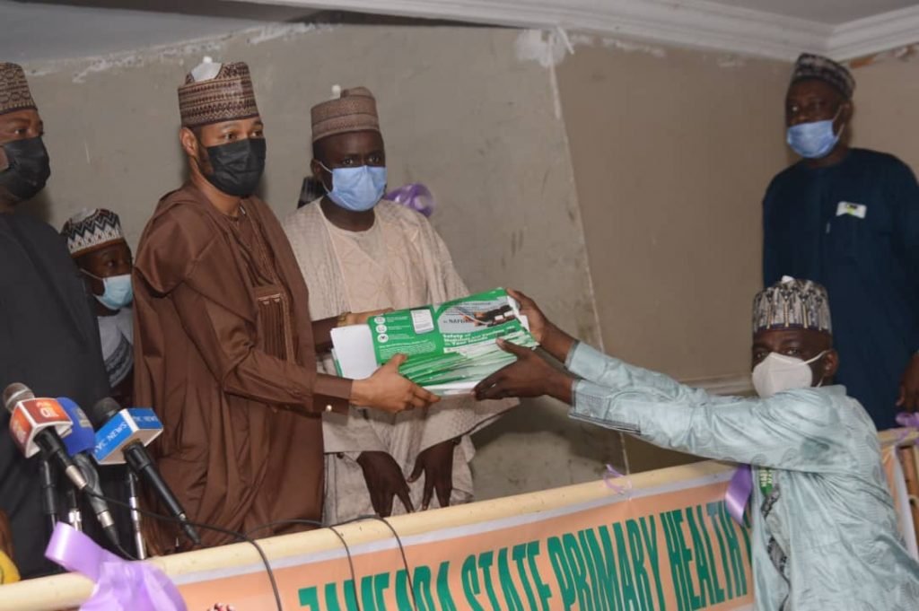 COVID-19: NAFDAC DONATES SENSITISATION MATERIALS TO ZAMFARA GOVT