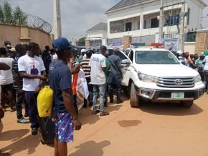 Igboho’s supporters protest in Ibadan, call for his unconditional release 