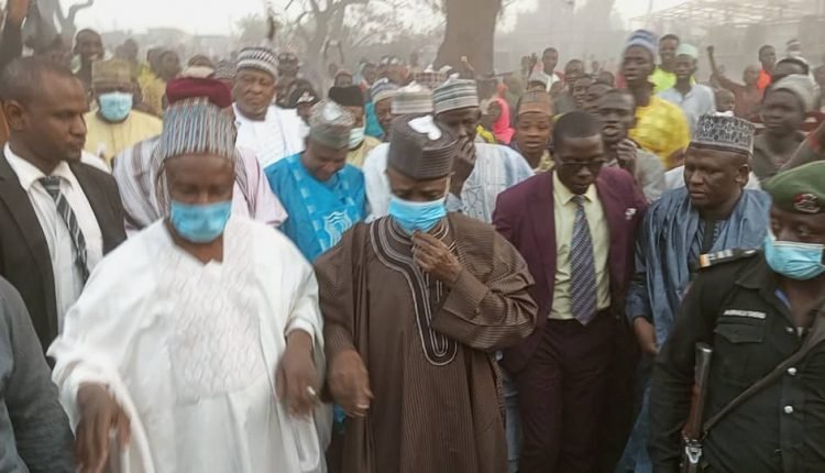 Wamakko sympathizes with victims of Kara Market Inferno in Sokoto