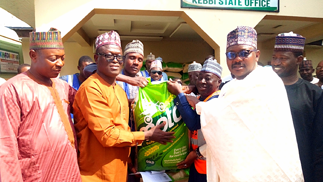 Malami's NGOs donate 600 bags of rice to Churches for widows, orphans in Kebbi 