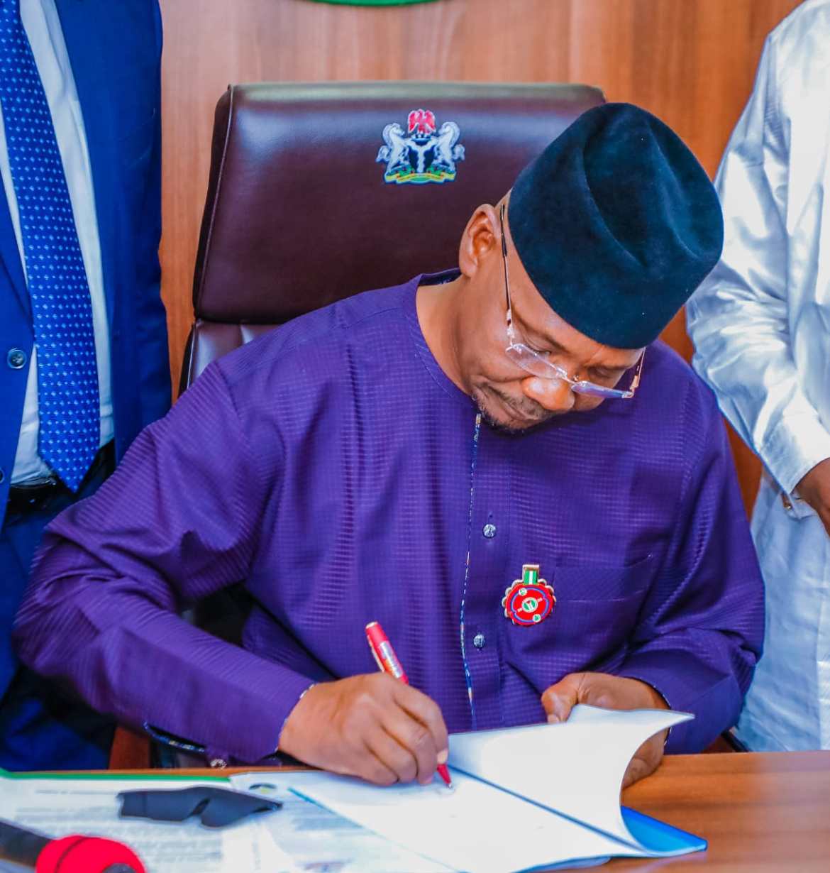 Sule signs 2022 budget