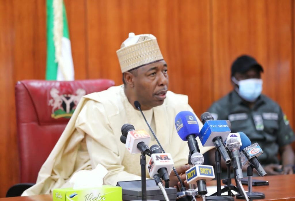 Borno: Zulum worried over rise of ISWAP terrorists 