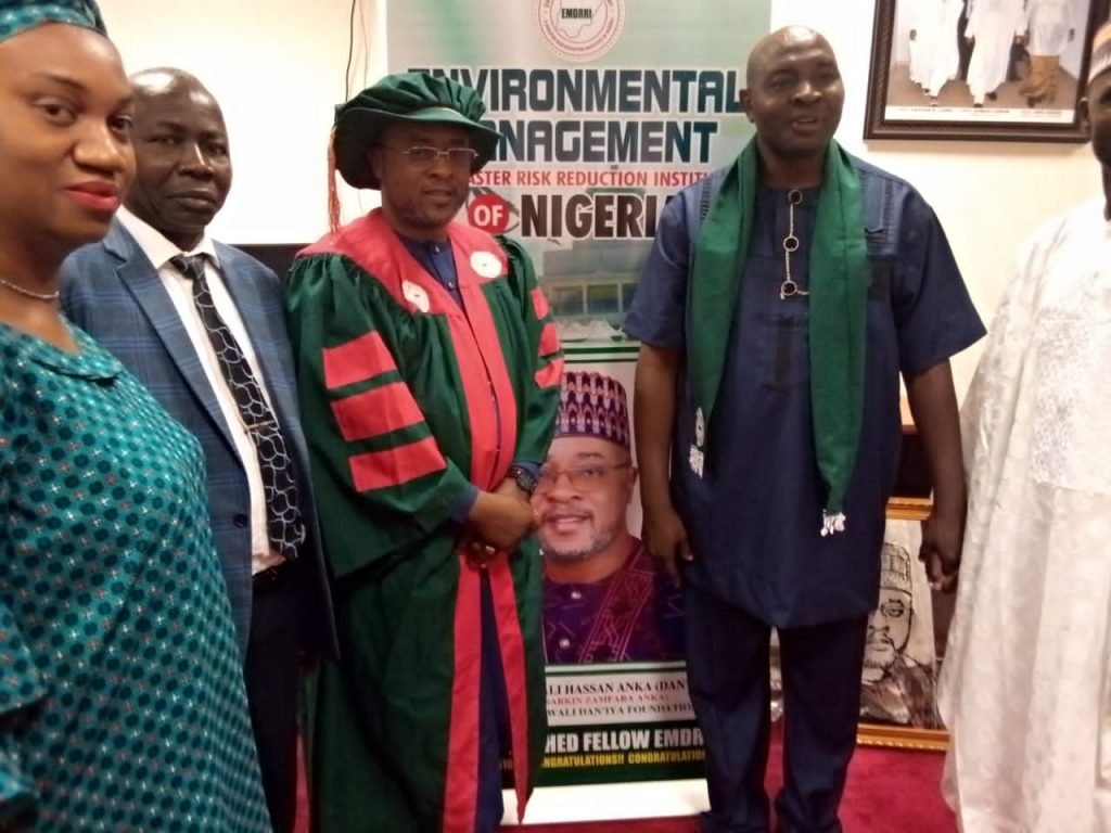 SENATOR DAN'IYA CONFERRED WITH EMDRRI FELLOWSHIP CERTIFICATE