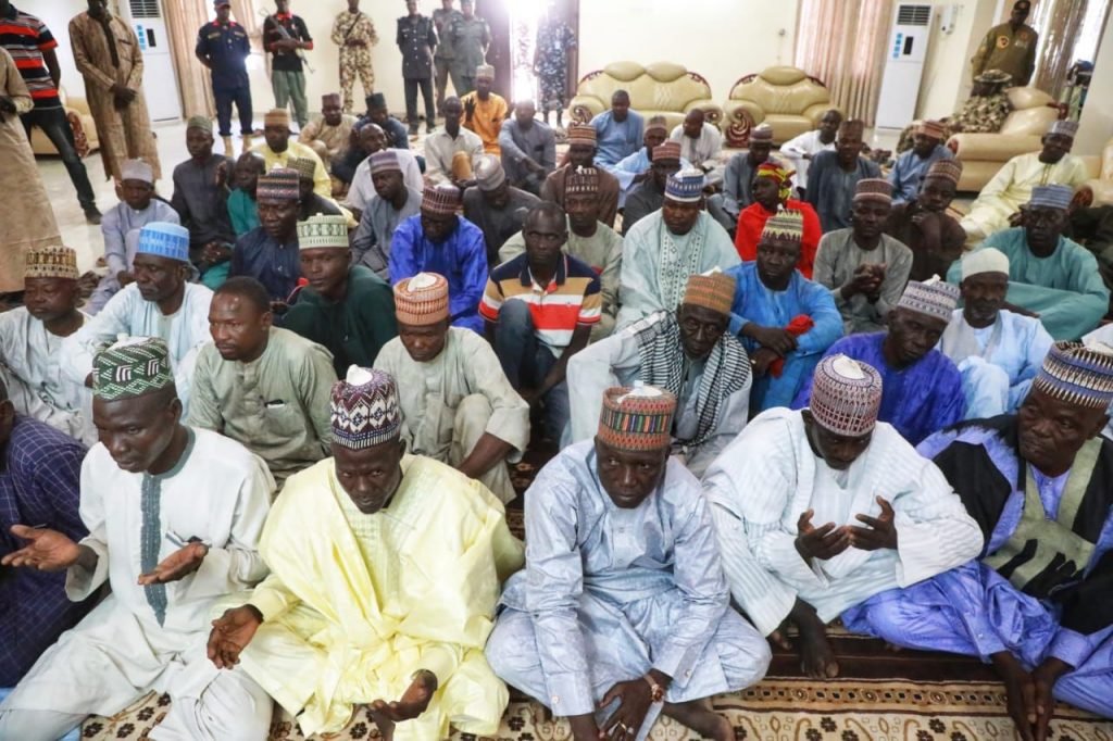 Zulum in Chibok, meets families of 24 abducted persons