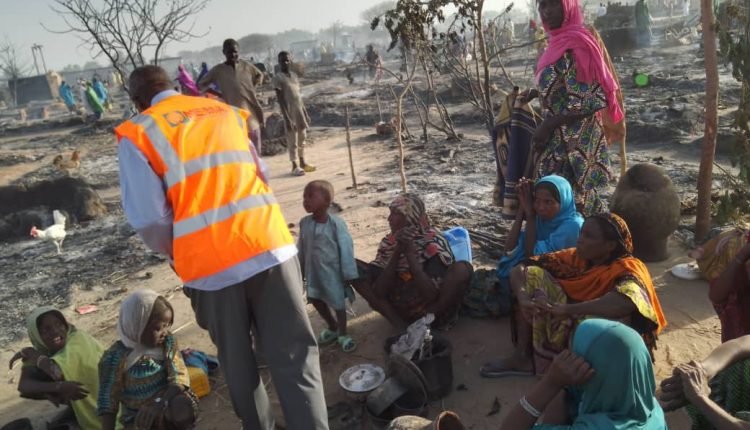 1 dies, 17 injured as fire destroys Borno IDPs Camp