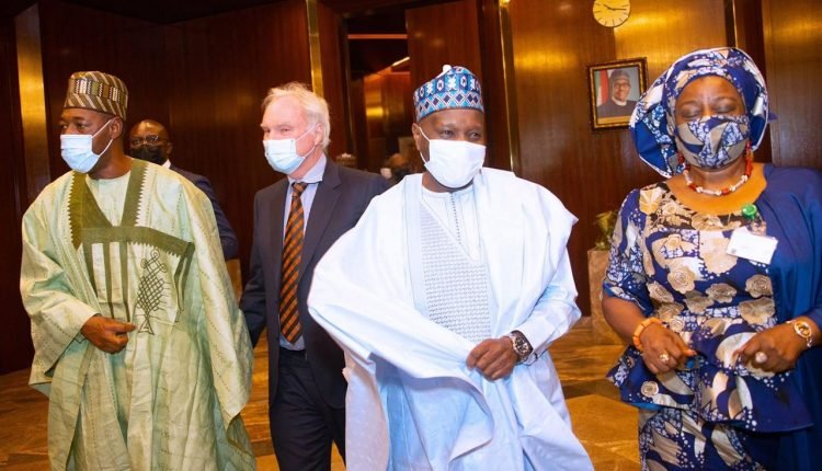 Resettlement: Zulum, Yahaya attend as Buhari inaugurates presidential committee on Northeast’s refugees, IDPs