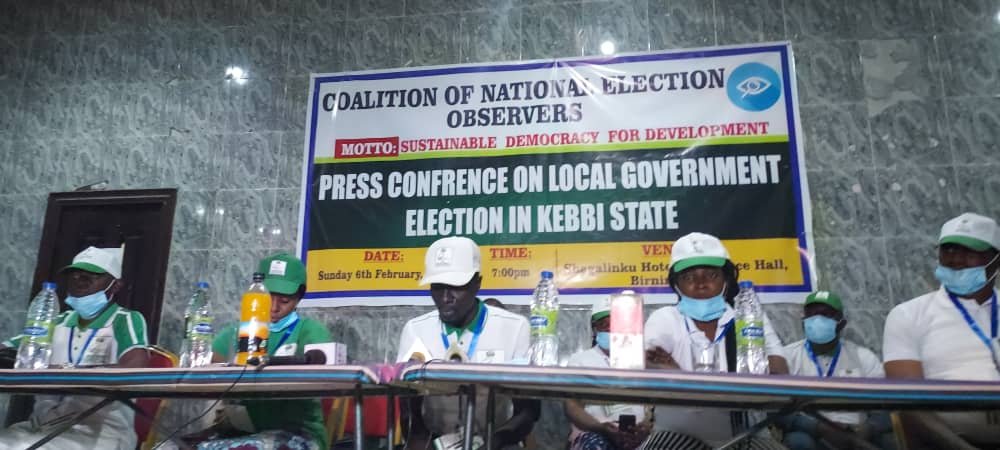 PRESS BRIEFING BY COALITION OF NATIONAL ELECTION OBSERVERS