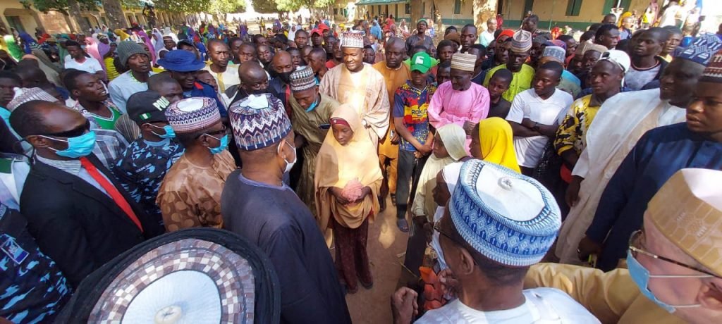 Gov. Bagudu visits IDP camps in Sakaba, Danko Wasagu, restates commitment to returning them home 