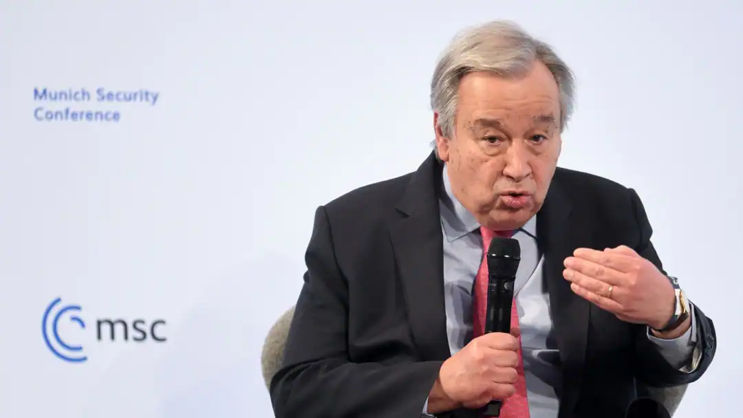 Time to ‘seriously de-escalate’ tensions over Ukraine, Guterres tells Munich conference