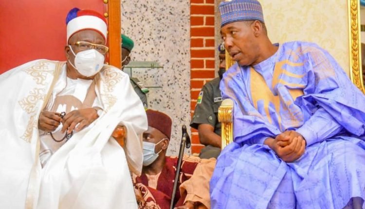 Zulum celebrates Shehu of Borno’s 13th anniversary 