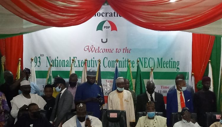 2023: PDP zoning committee to submit decisions to NEC