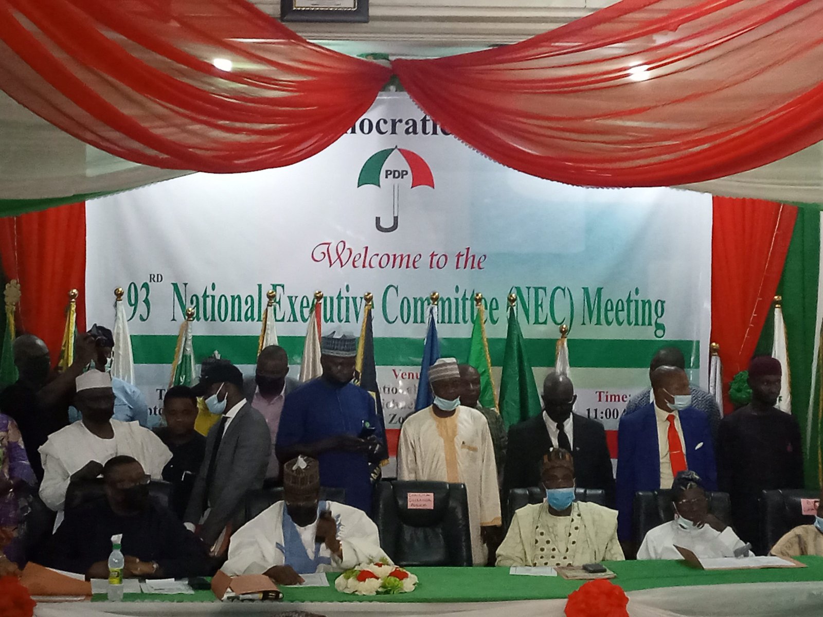 2023: PDP zoning committee to submit decisions to NEC