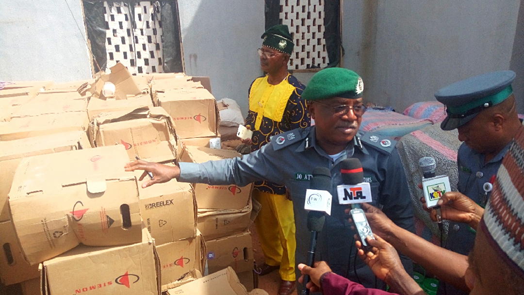 Customs seizes 32 items worth N87.7m within one month in Kebbi