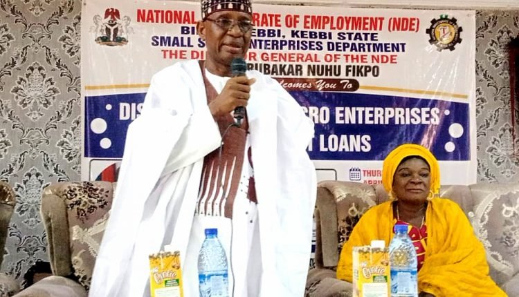 NDE disburses N4.6m loan to youth, women in Kebbi  