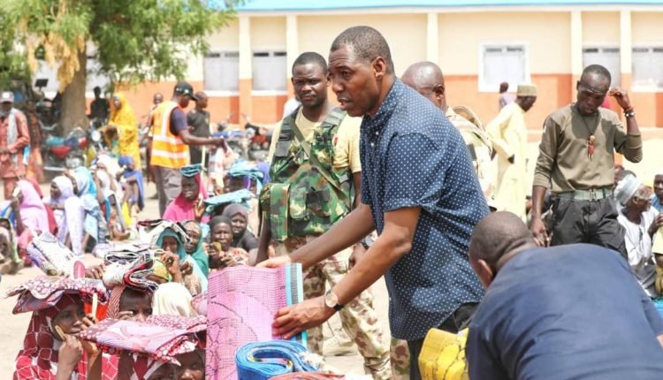 Zulum in Kirawa; resettles 2,500 families with N120m, food 