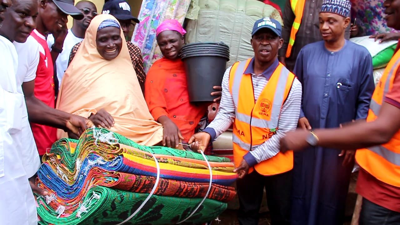 Adamawa crisis: NEMA distributes non food items to 3,738 victims
