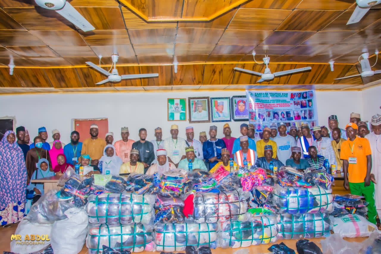 MINISTER HUMANITARIAN AFFAIRS DONATES RELIEF MATERIALS TO VICTIMS OF BANDITRY IN ZAMFARA