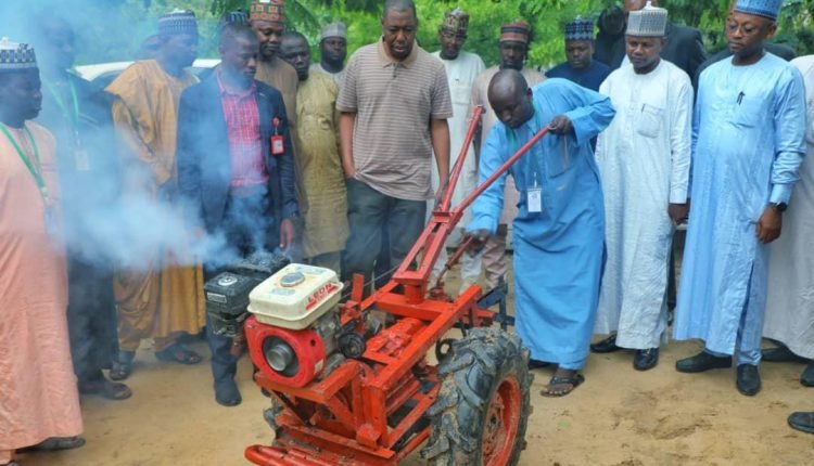 Zulum gifts N5m to Borno almajiri who fabricated ‘hand tractor’