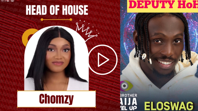 BBNaija: Chomzy emerges first female head of house