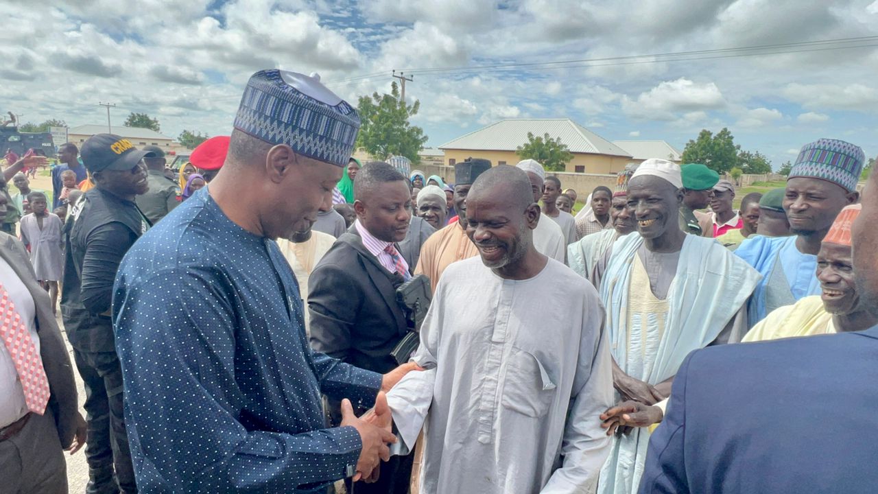 Zulum visits 10 farms in four LGs, asks farmers  problems
