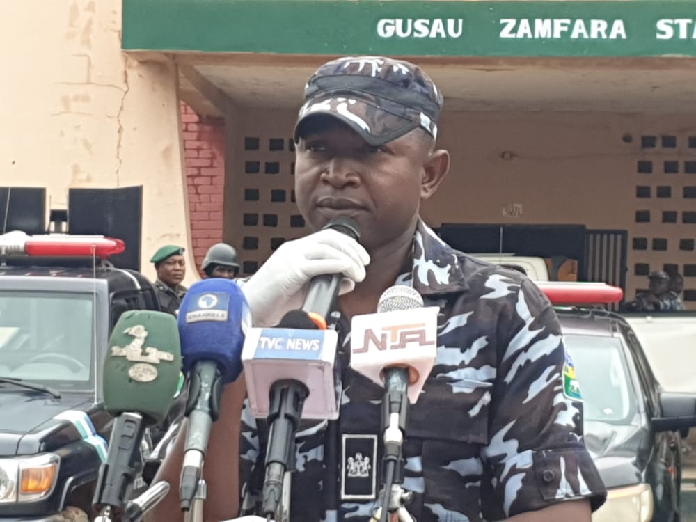 POLICE ARREST SUSPECTS OVER ALLEGED SUPPLY OF AMMUNITION, ARMY UNIFORM TO BANDITS IN ZAMFARA 
