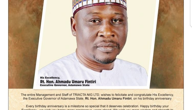 The Project Master, Gov. Fintiri Flags Off Bole/Lakare Road in Yola South