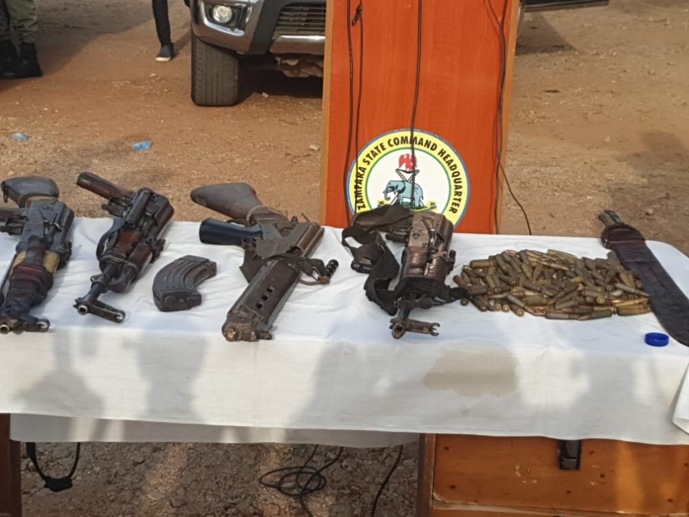 POLICE ARRESTS INFORMANTS, RECOVER WEAPONS IN ZAMFARA
