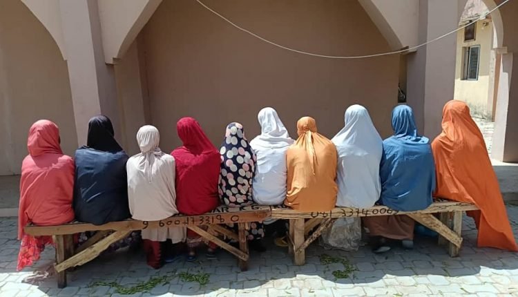 Police rescue 10 women kidnaped victims including a year old baby