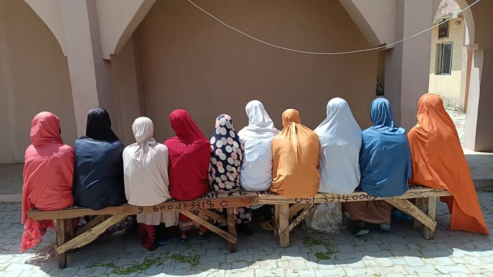 Police rescue 10 women kidnaped victims including a year old baby