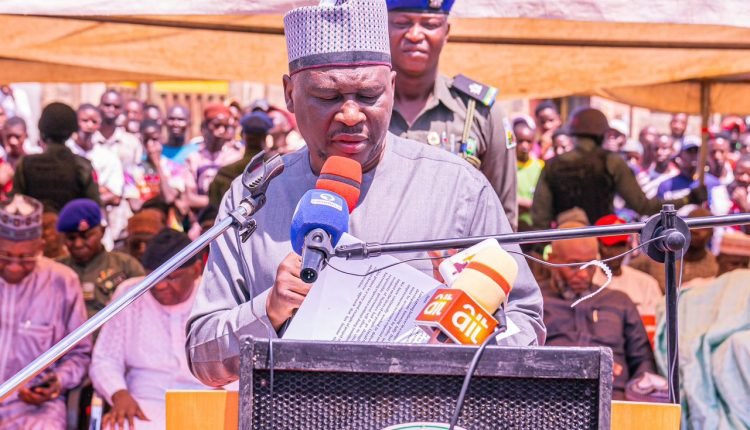 GOV. FINTIRI COMMISSIONED 2.5K KM NJOBBORE ROAD, GIREI LGA