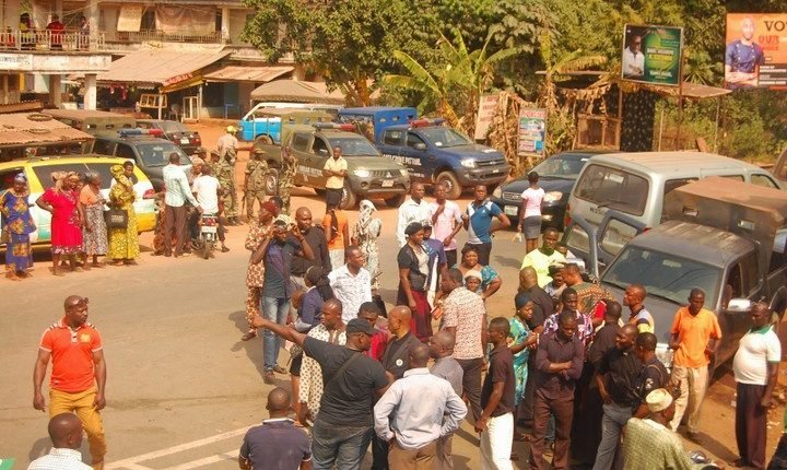Anambra community protests over land encroachment, demolition of buildings