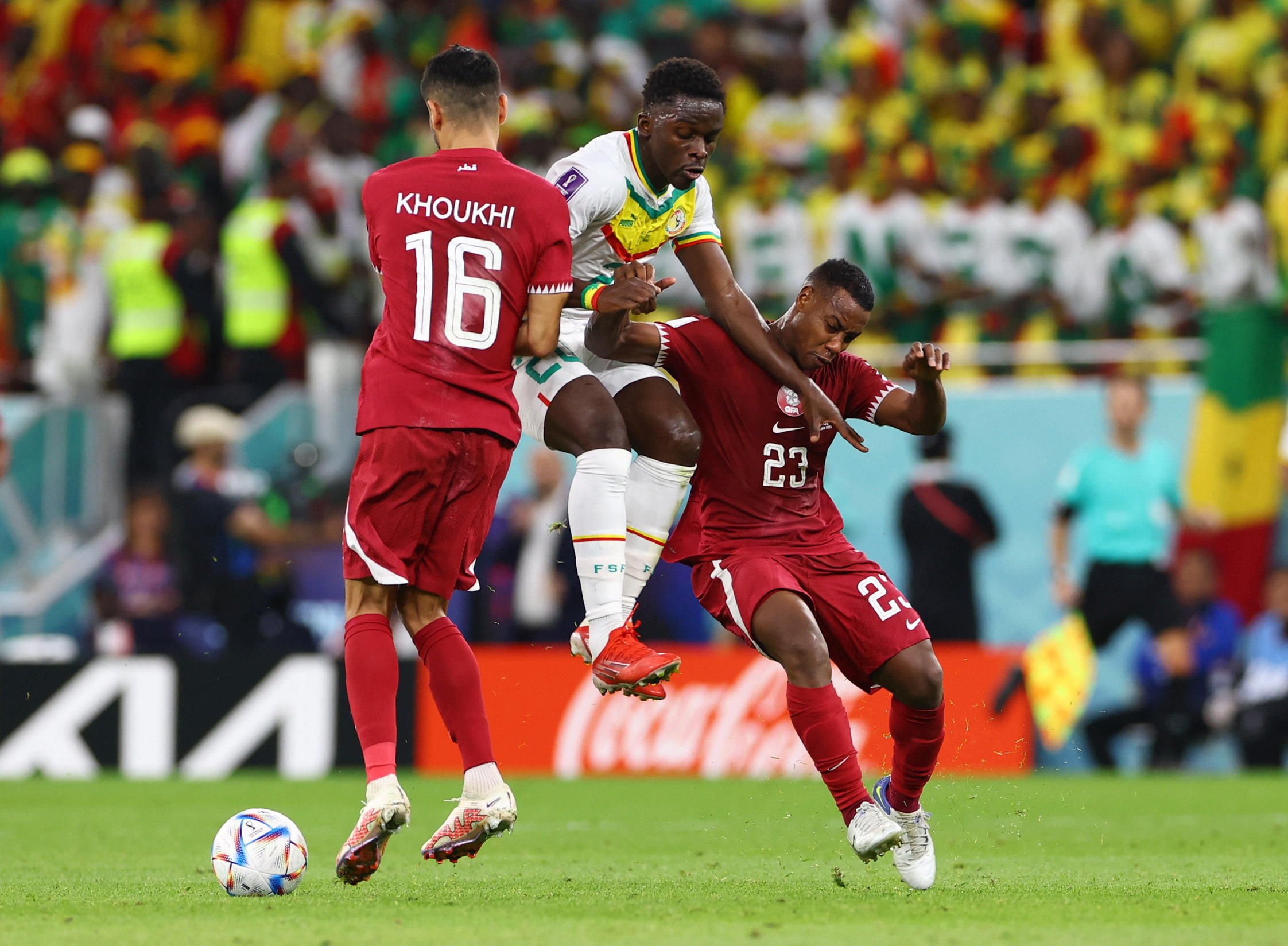 Hosts Qatar on verge of exiting World Cup after Senegal loss