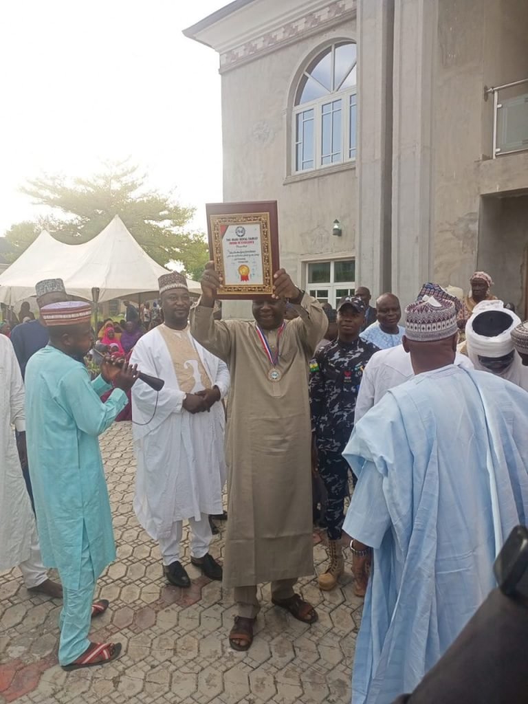 Day Muri Royal Family honored Dr. Aminu Jauro Hassan