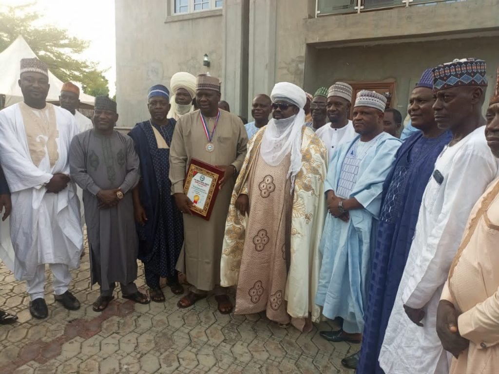 Day Muri Royal Family honored Dr. Aminu Jauro Hassan