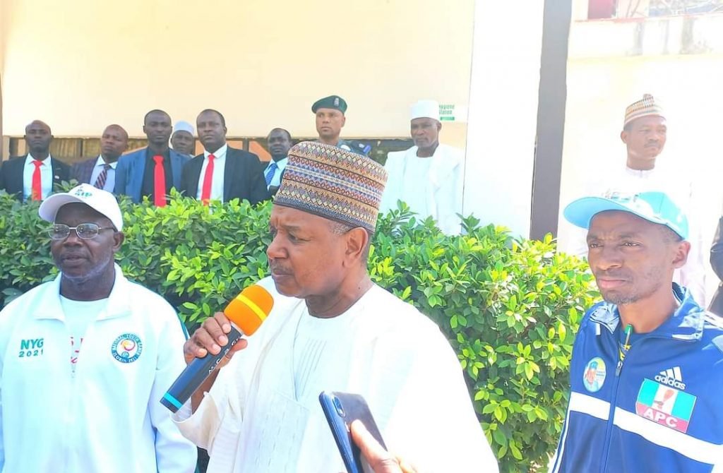 Bagudu receives Torch of Peace and Unity, urges youths to be dedicated