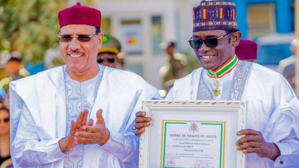 Bazoum decorates Buni with Niger’s National Honour Award