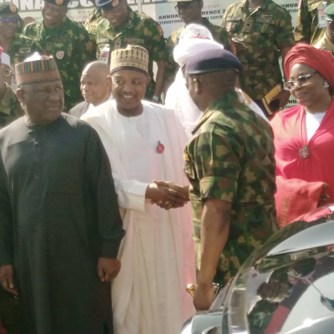 Gov Bagudu attends Chief of Army Staff Annual Conference 2022 in Sokoto