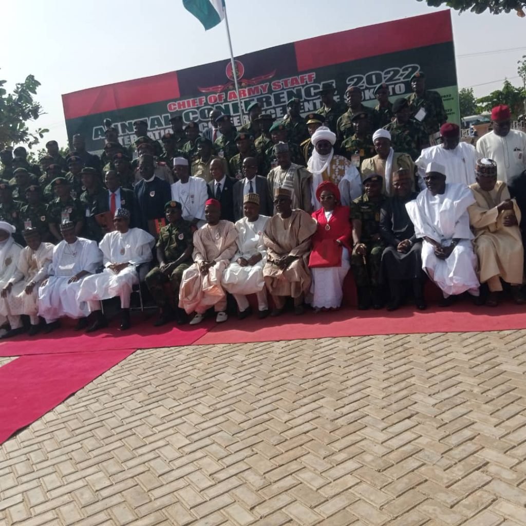 Gov Bagudu attends Chief of Army Staff Annual Conference 2022 in Sokoto
