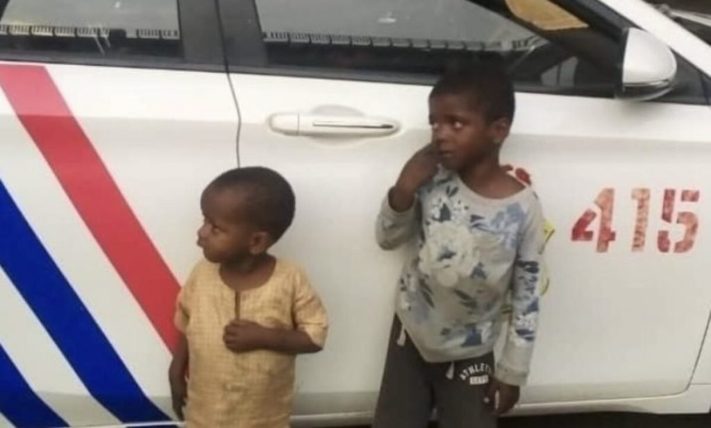 Lagos Police rescue 2 children abandoned in Lagos