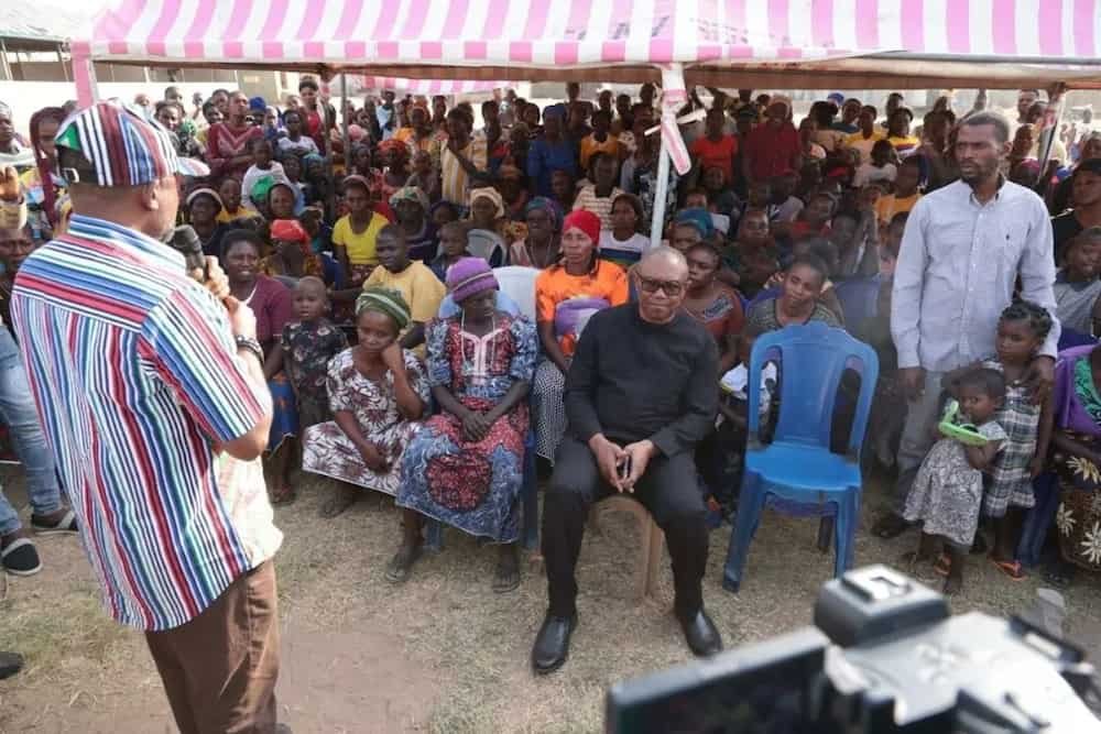 Obi celebrates Christmas with Benue IDPs