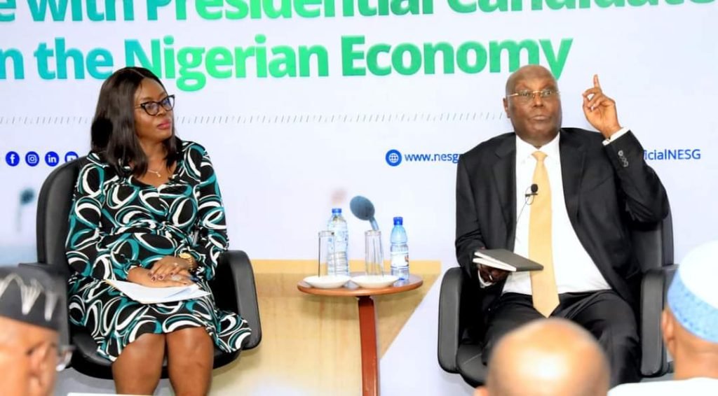 Presentation by Atiku Abubakar, GCON,at the Nigeria Economic Summit Group Presidential Dialogue on the Economy, at the Summit House, Ikoyi, Lagos.