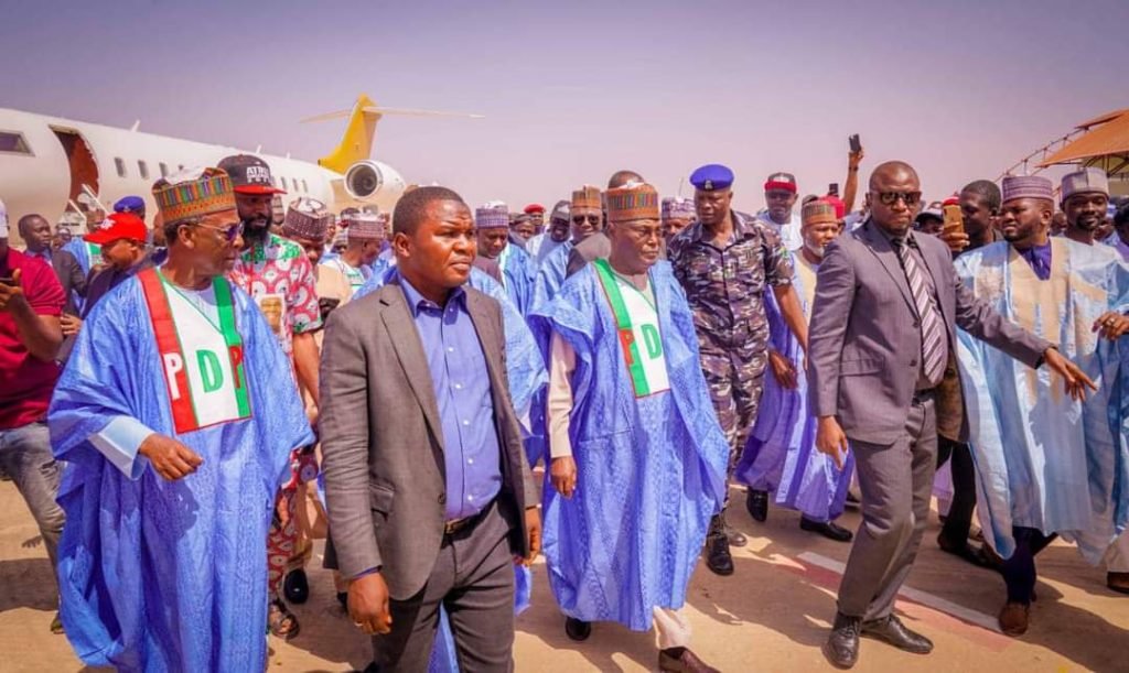 Yobe rally, Atiku vows to address security, economy